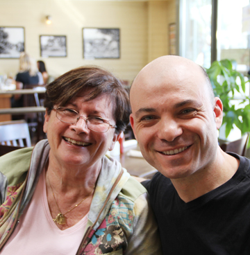 Bobbie Farberow, owner of the former Mort's Deli on Swarthmore, has met several times with Lenny Rosenberg, who will be opening his own deli this month. Photo: Trish Riordan